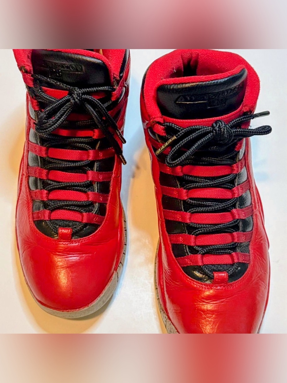 AUTHENTICATED SUPER CLEAN  Mens 11 Jordan 10 ‘Bulls Over Broadway’ - Picture 3 of 5